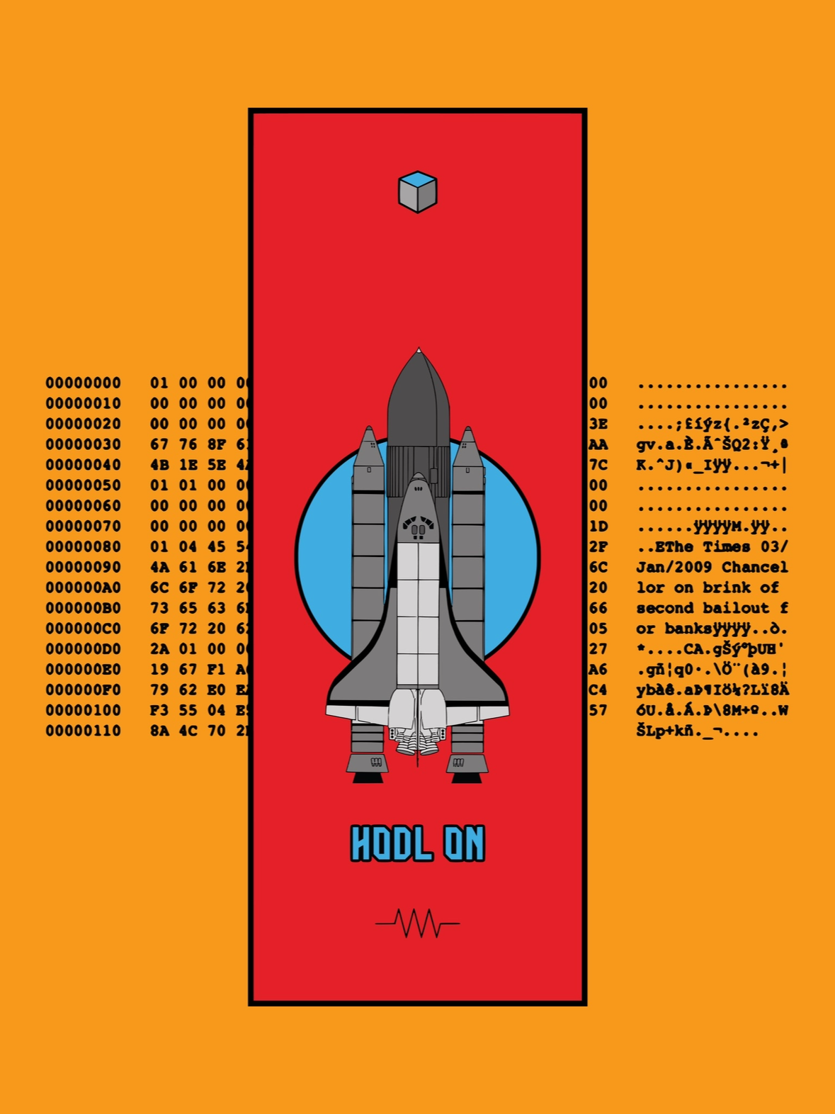 HODL ON Print File