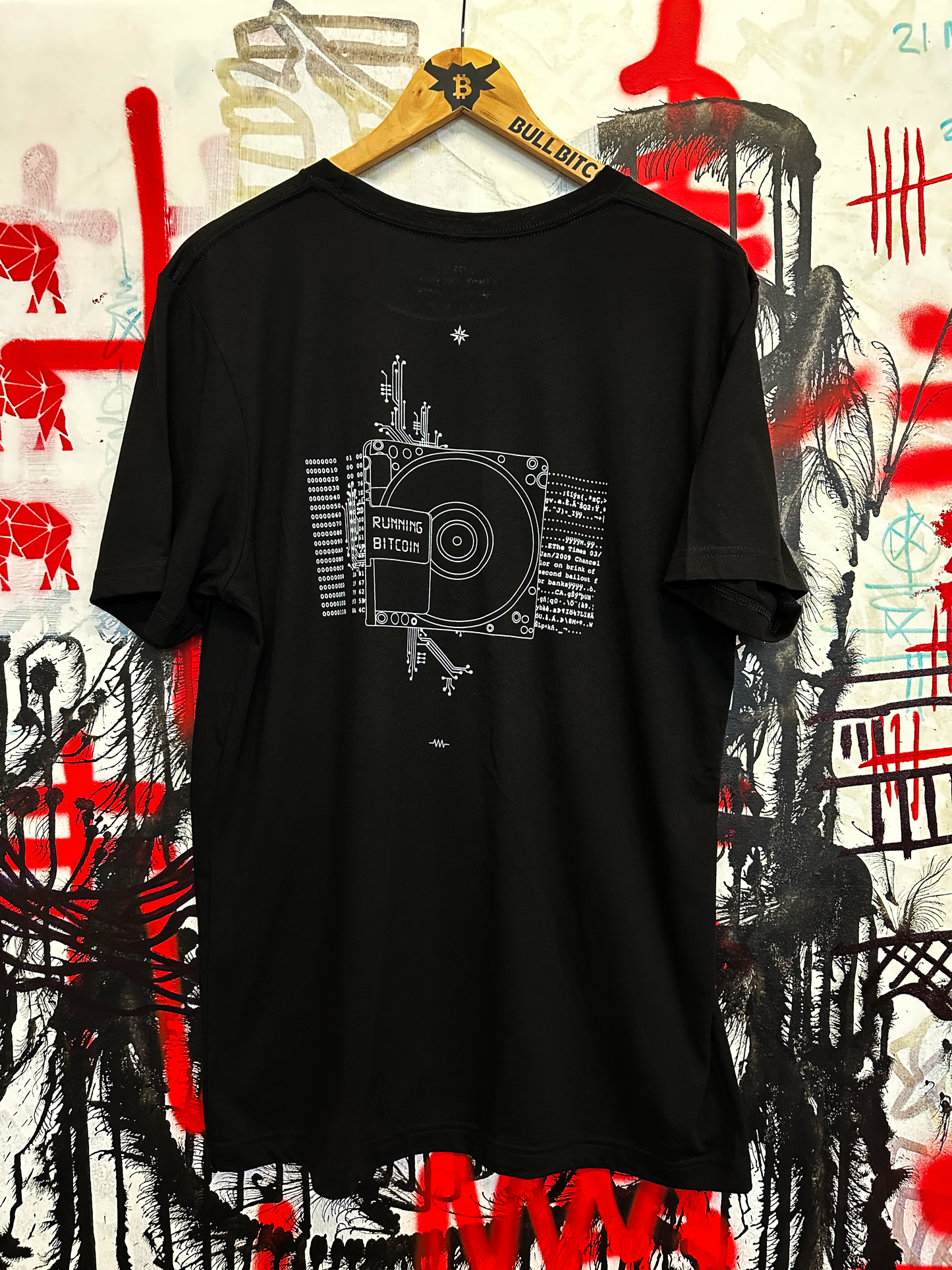 Running Bitcoin Tee #MADEX
