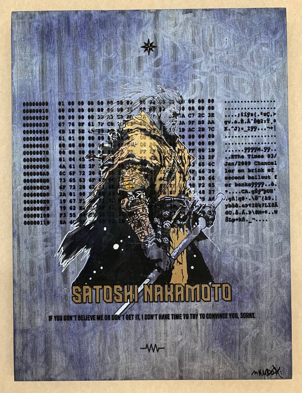 Satoshi Nakamoto #MADEX