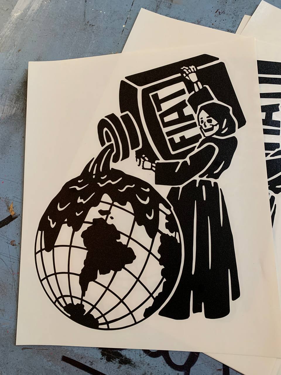 FIAT SLUDGE DECAL
