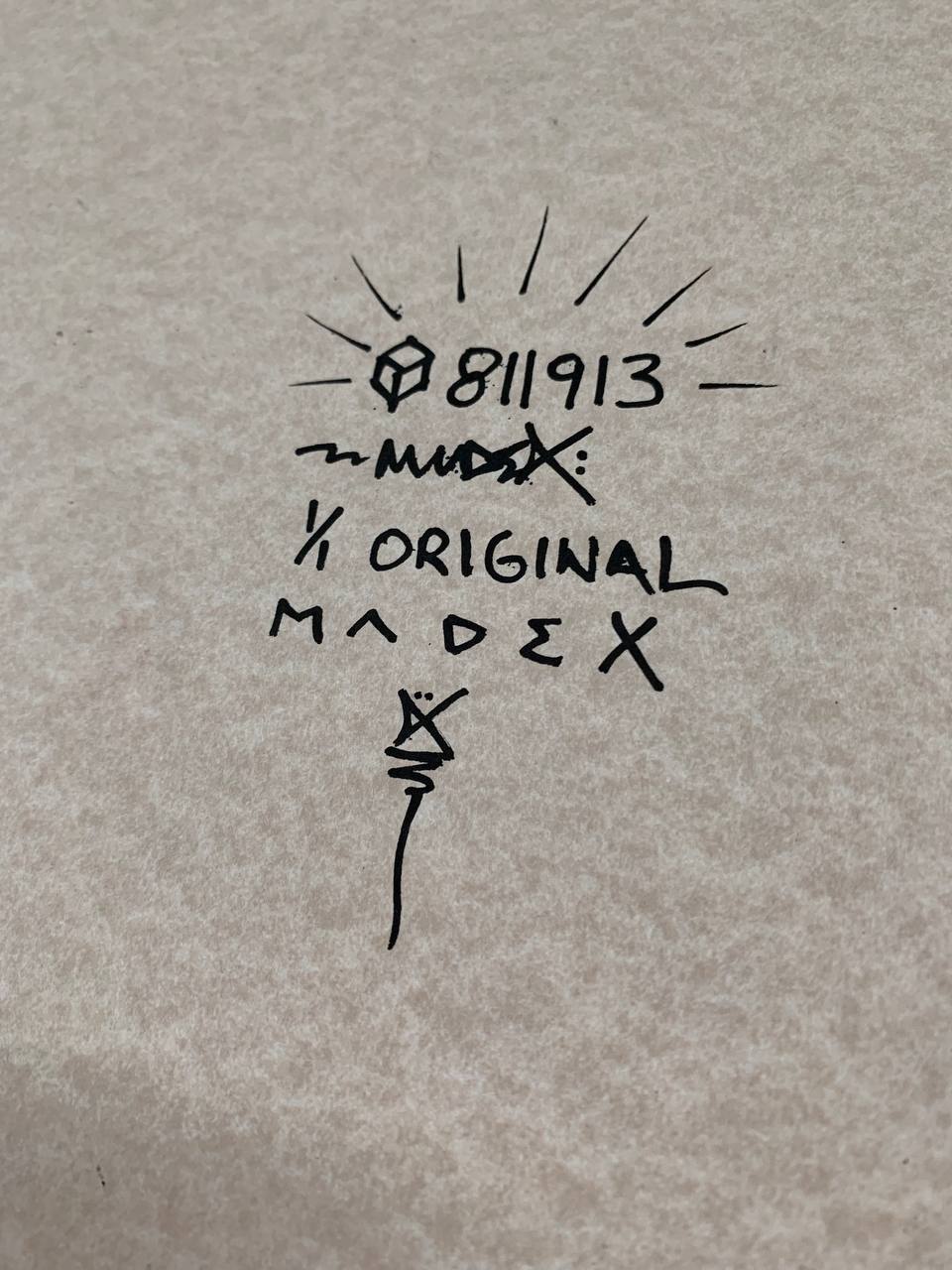 "811913" 1/1 Original MADEX 2023