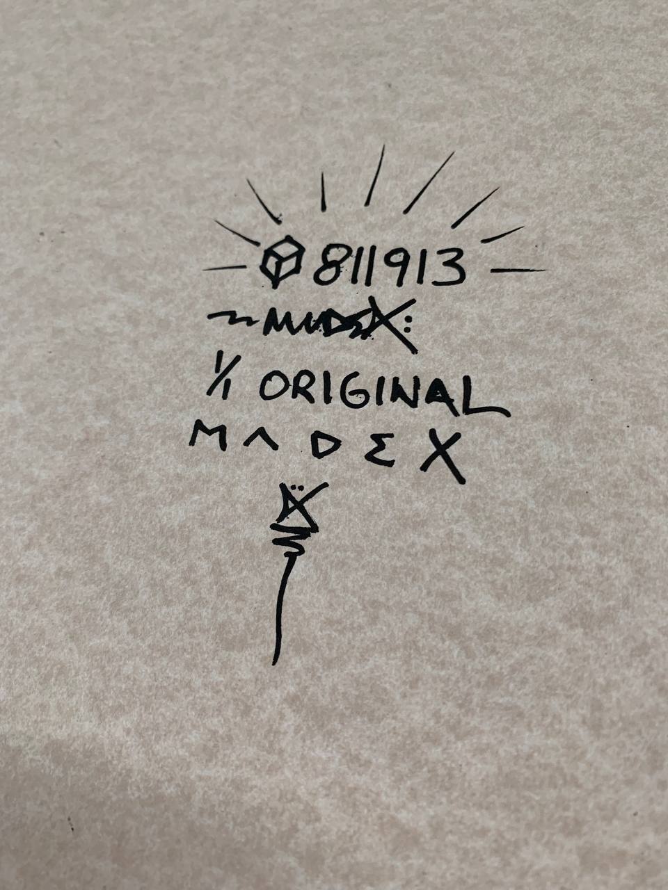"811913" 1/1 Original MADEX 2023