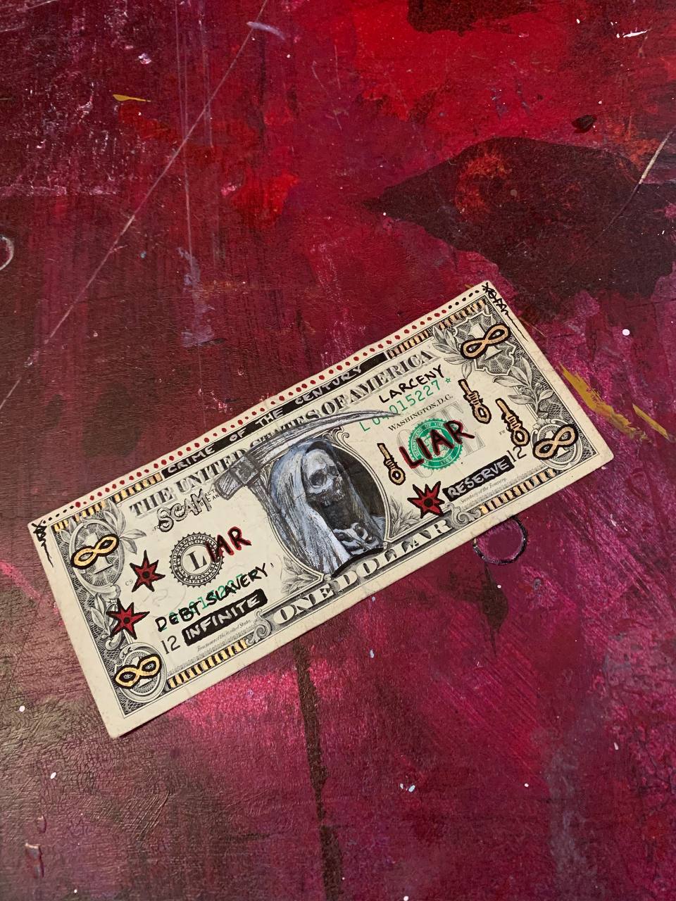 1/1 Time Thieves Note #19
