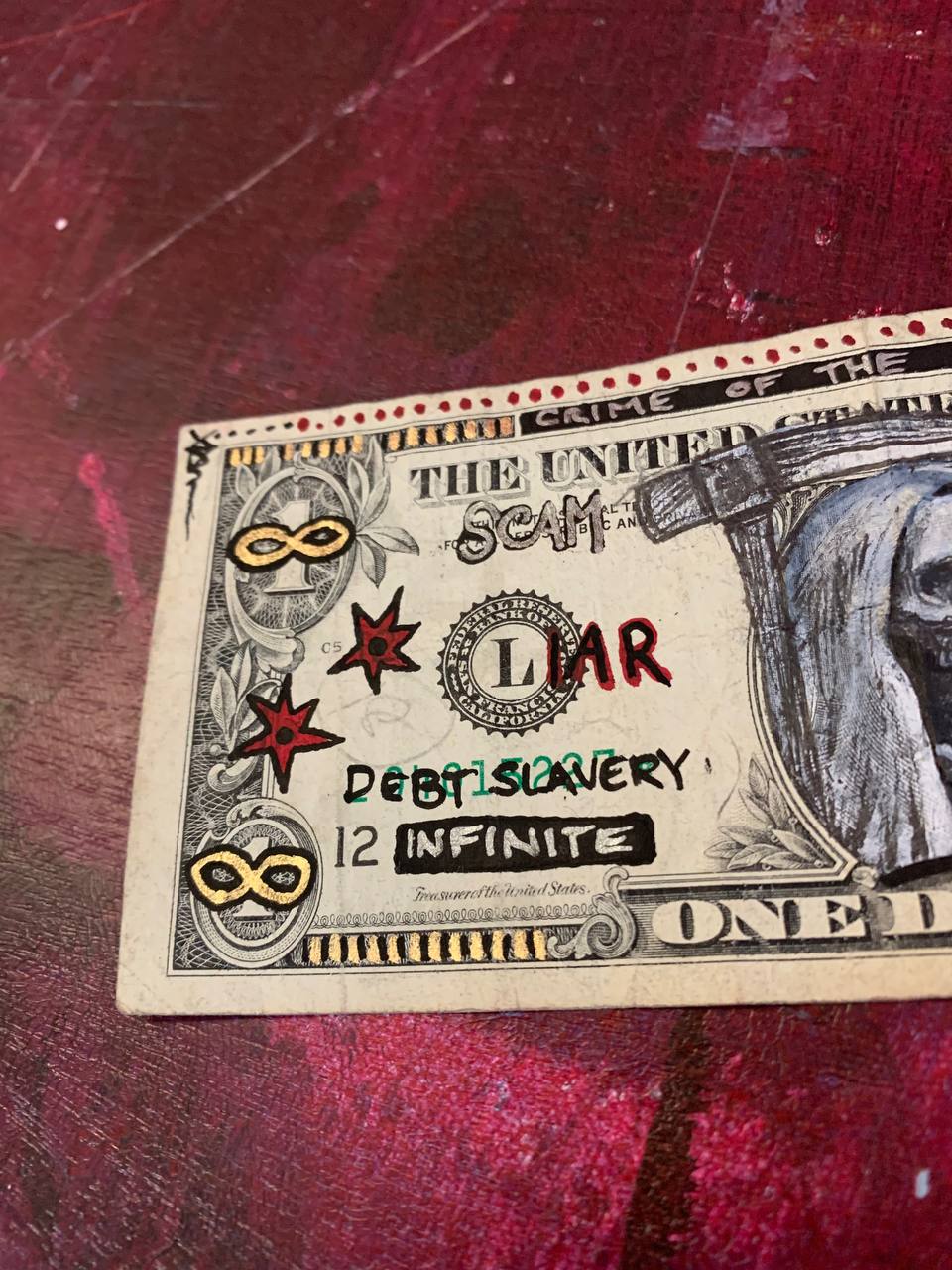 1/1 Time Thieves Note #19