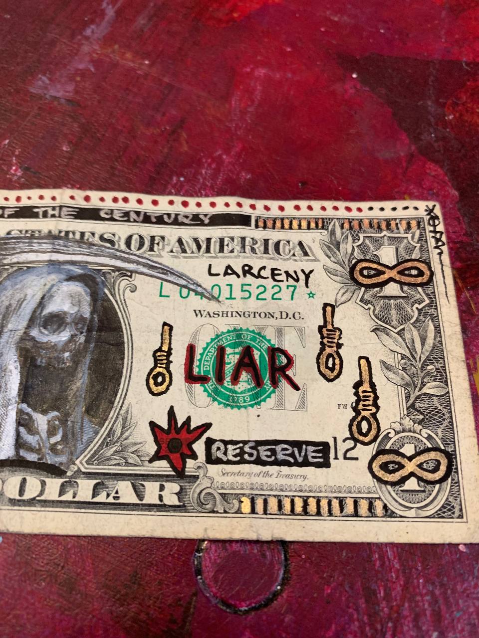 1/1 Time Thieves Note #19