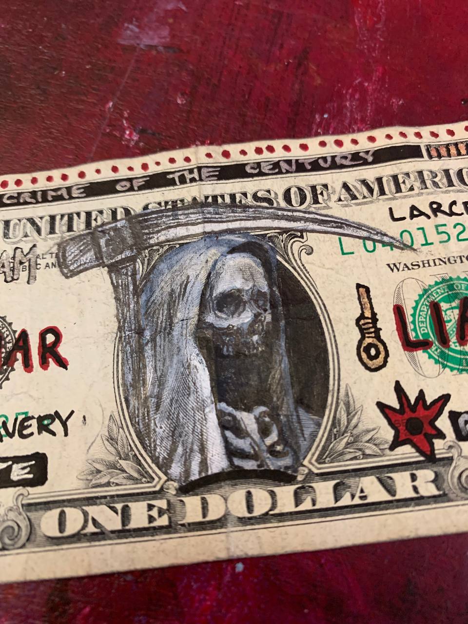 1/1 Time Thieves Note #19