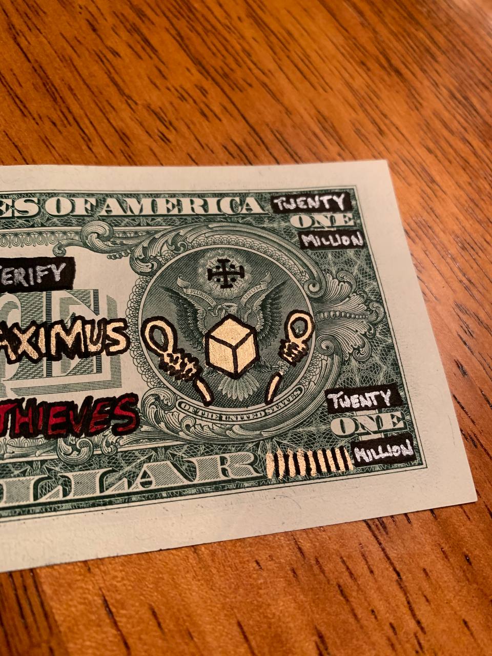 1/1 Time Thieves Note #21