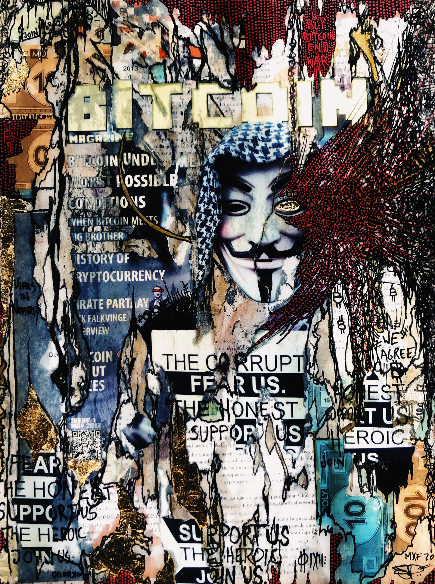 Issue #1 Bitcoin Magazine Historic Covers