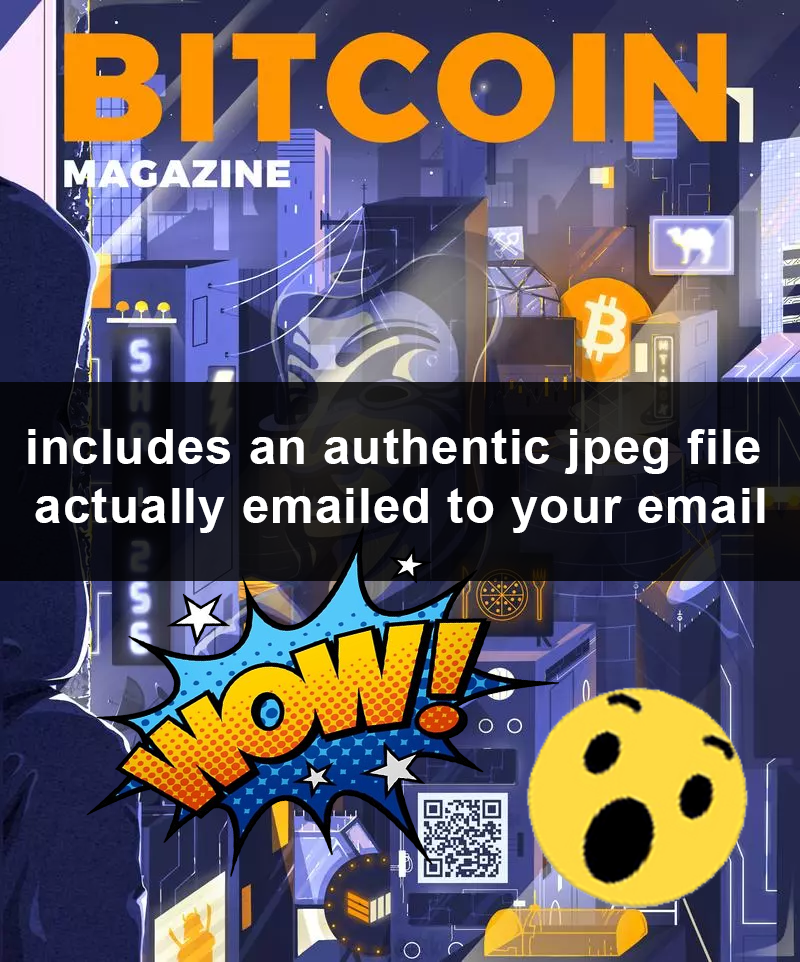 Issue #1 Bitcoin Magazine Historic Covers