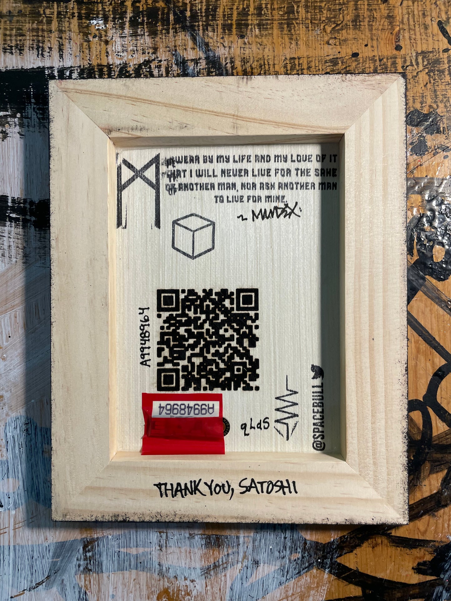 Thank you, Satoshi #MADEX