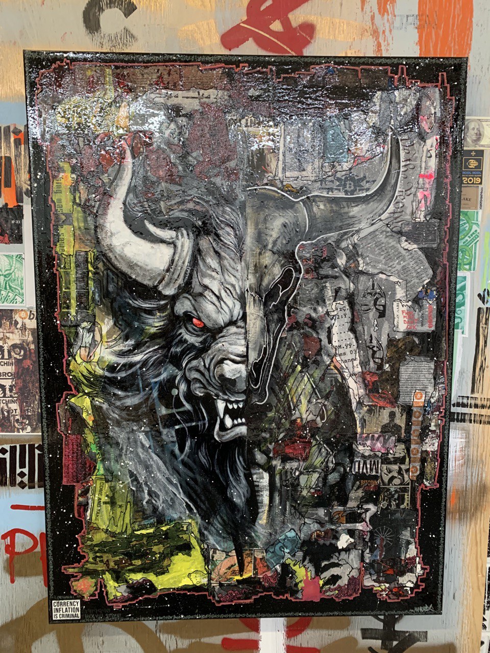 "819940" Beast Bull ORIGINAL 1/1 #MADEX
