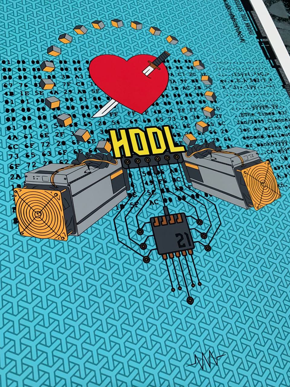 Hodl 1/1000 Edition 2024