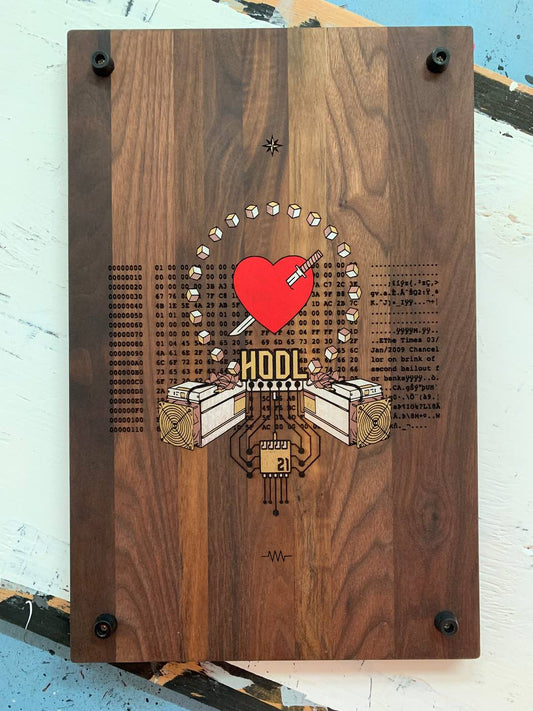 HODL Butcher Board