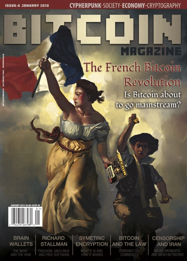 Issue #6 Bitcoin Magazine Historic Covers