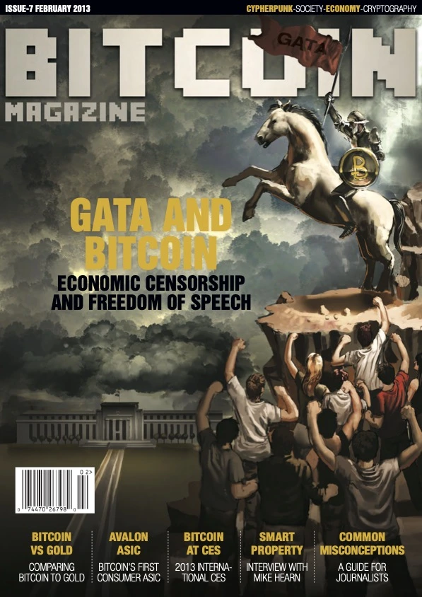 Issue #7 Bitcoin Magazine Historic Covers