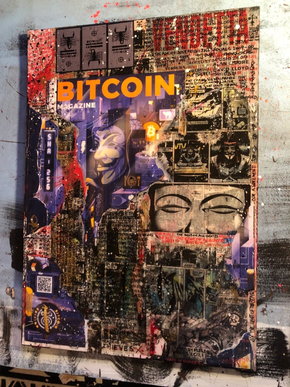 Issue #1 Bitcoin Magazine Historic Covers